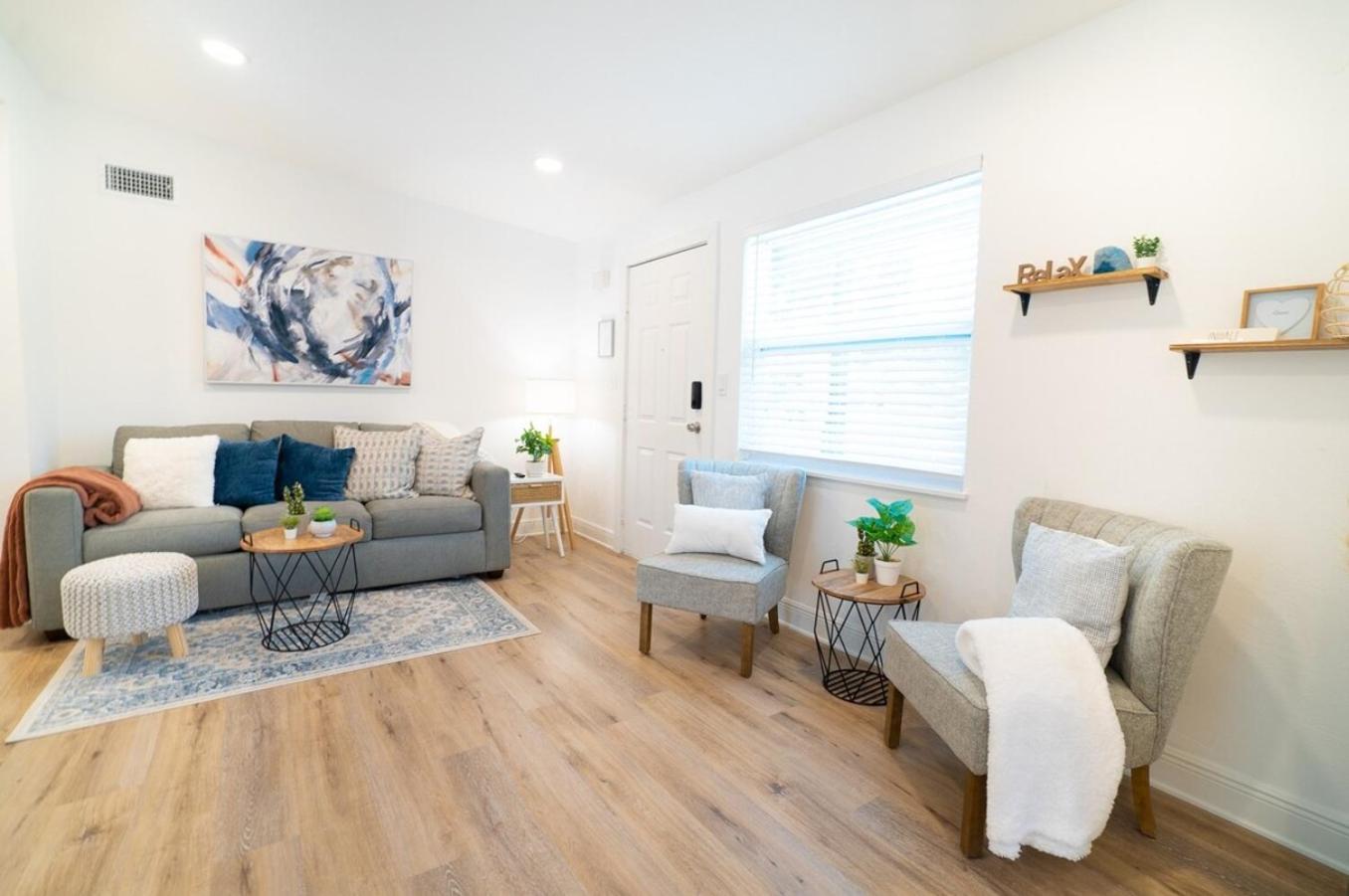 Calming And Renovated Near Dt St Pete Pier 2 King Villa เซนต์ปีเตอร์สเบิร์ก ภายนอก รูปภาพ